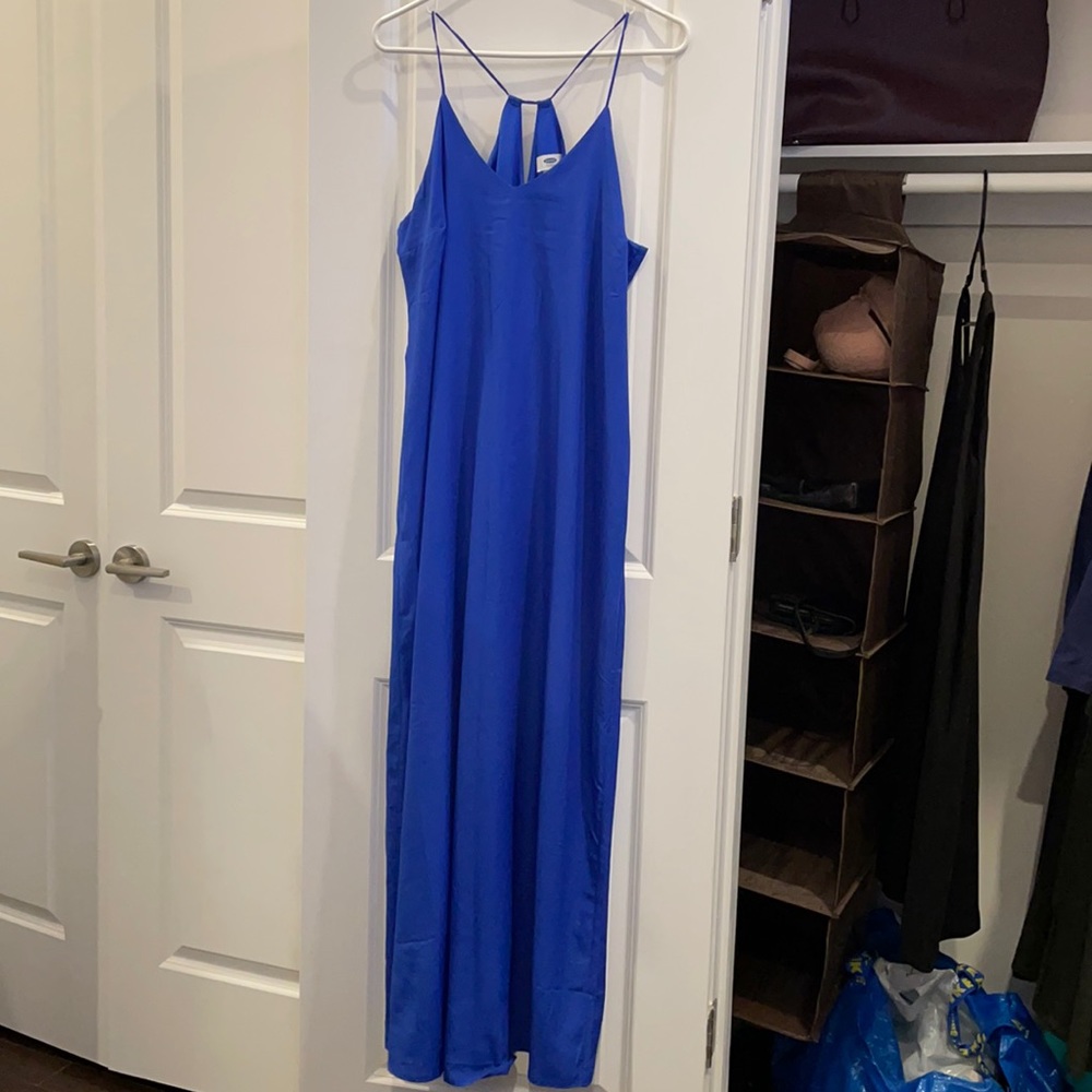 Glamorous blue dress